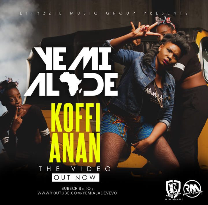 Yemi Alade Koffi Anan Video