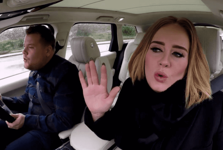 Adele Raps Nicki Minaj’s “Monster” Verse In James Corden’s ‘Carpool Karaoke’