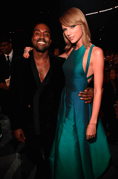 Taylor Swift Fires Back at Kanye West at the Grammy Awards