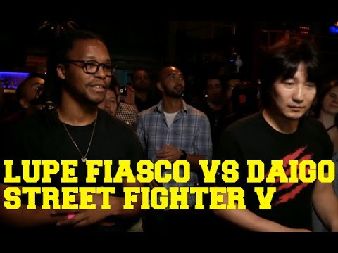 Lupe Fiasco Defeats The World's Top Ranked Street Fighter Pro