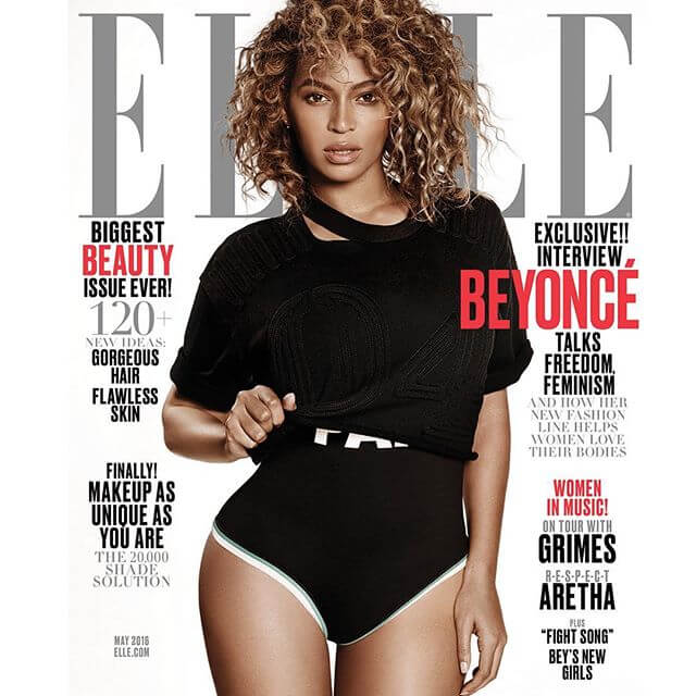 Beyoncé Covers ELLE’s Spring Issues