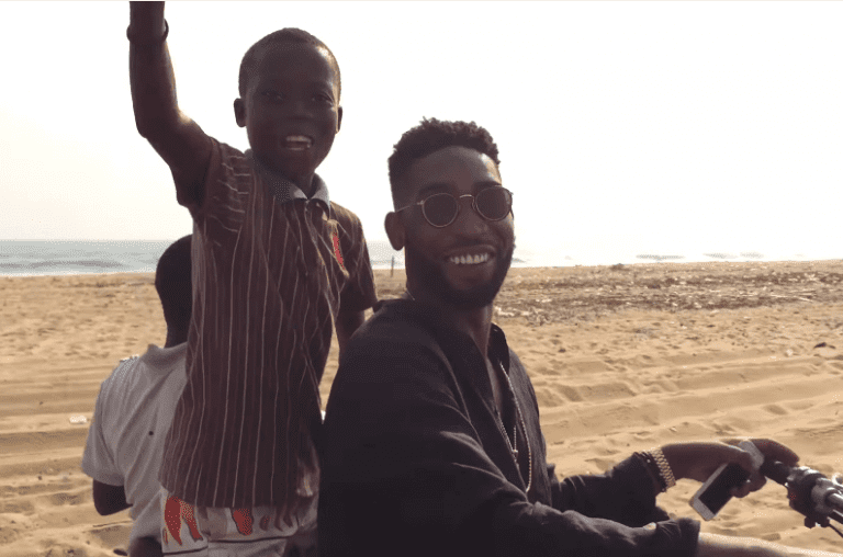 Tinie Tempah Disturing Nigeria