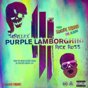 Rick Ross and Skrillex Purple Lamborghini