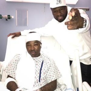 50 Cent Visits Troy Ave In Hospital Following Shooting