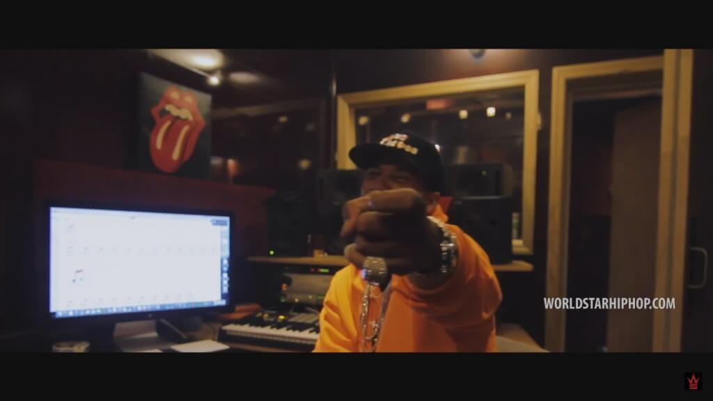 Juelz Santana “Up In The Studio Gettin Blown Freestyle”