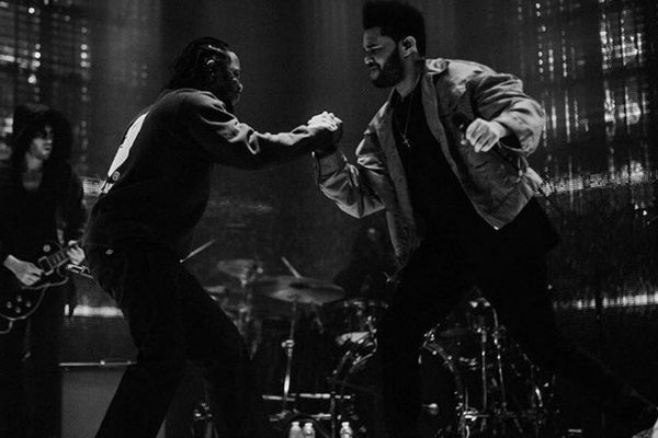 The Weeknd Performs “Sidewalks” With Kendrick Lamar In L.A.