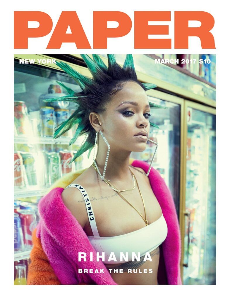 Rihanna Covers PAPER Magazine’s ‘#BreakTheRules’ March Issue