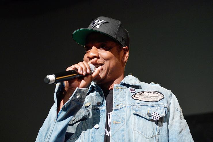 jay z on stage