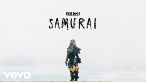Watch Piers James' video for “Samurai.”
