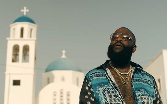 rick ross santorini greece