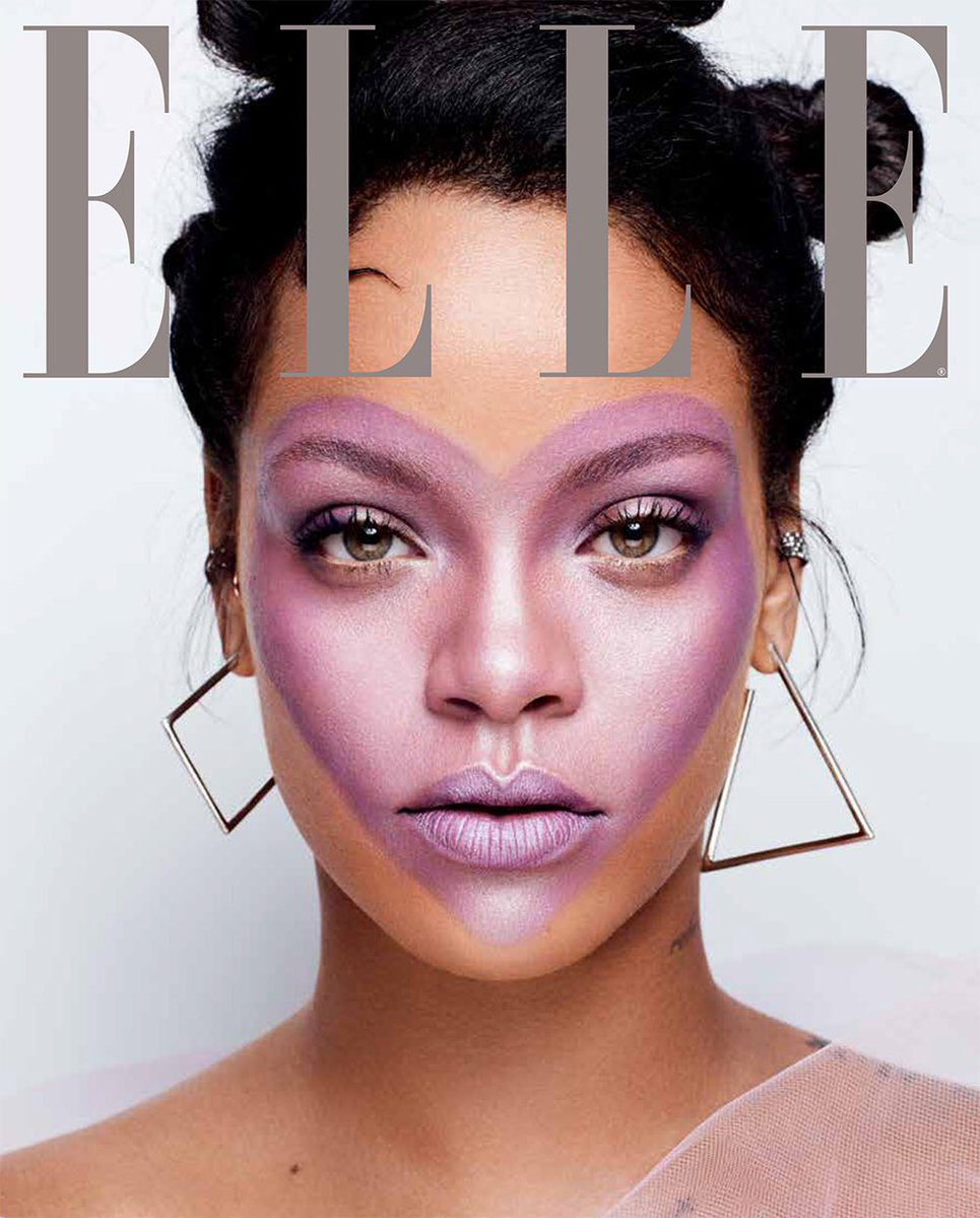 Rihanna Covers ELLE Magazine’s October Issue
