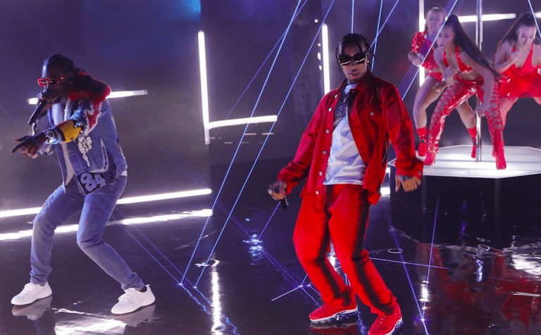 Tyga & Offset Perform “Taste” on ‘Jimmy Kimmel Live!’