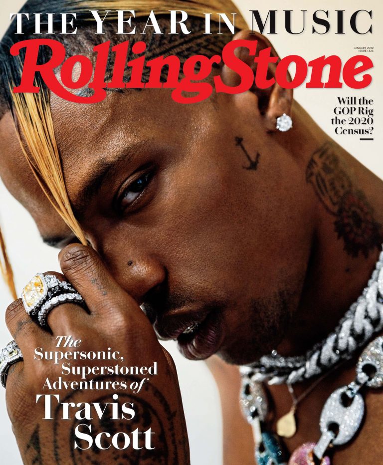Travis Scott Covers Rolling Stone
