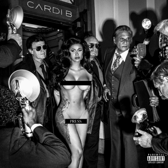 Cardi B press