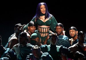 cardi b bet awards performance press clout
