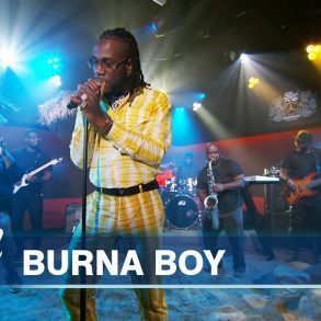 burna boy anybody jimmy kimmel live