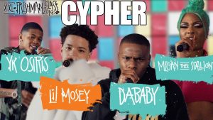 xxl cypher DaBaby, Megan Thee Stallion, YK Osiris & Lil Mosey