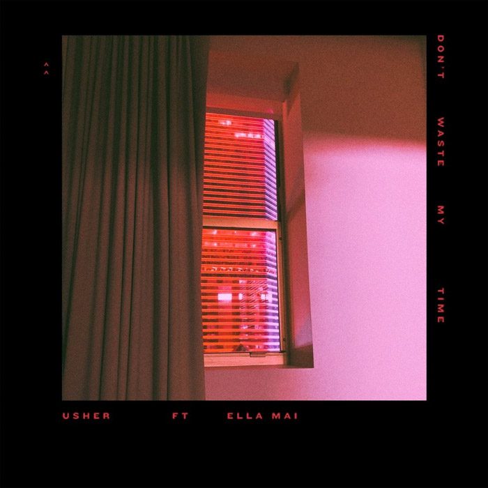 usher dont waste my time feat ella mai artwork