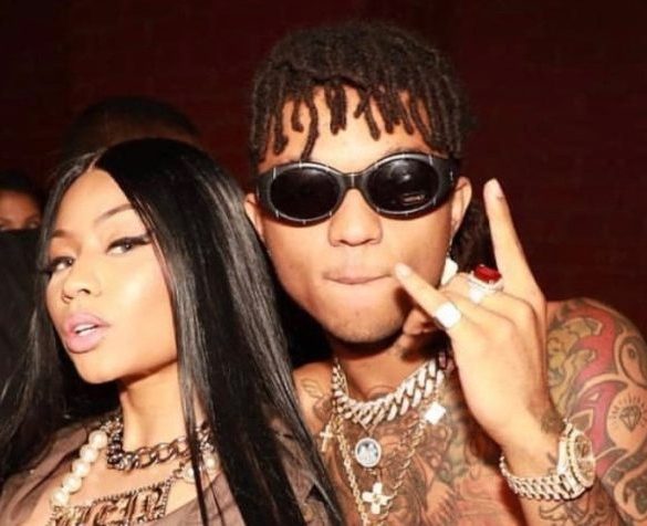 nicki minaj swae lee cap backward signle