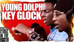 Young Dolph & Key Glock fire in the booth