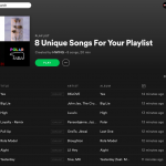 8 unique songs for your playlist