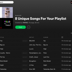 8 unique songs for your playlist