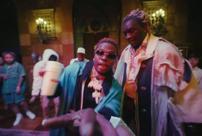Gunna Young Thug Dollaz on y head