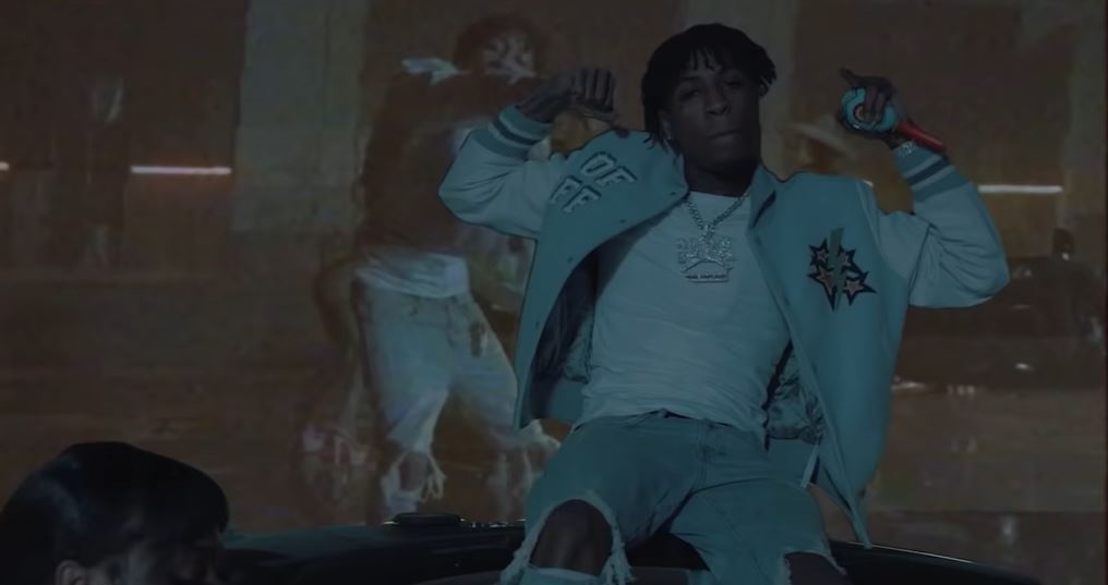 NBA YoungBoy white teeth