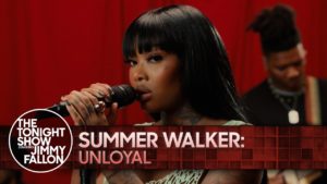 summer walker unloyal jimmy fallon