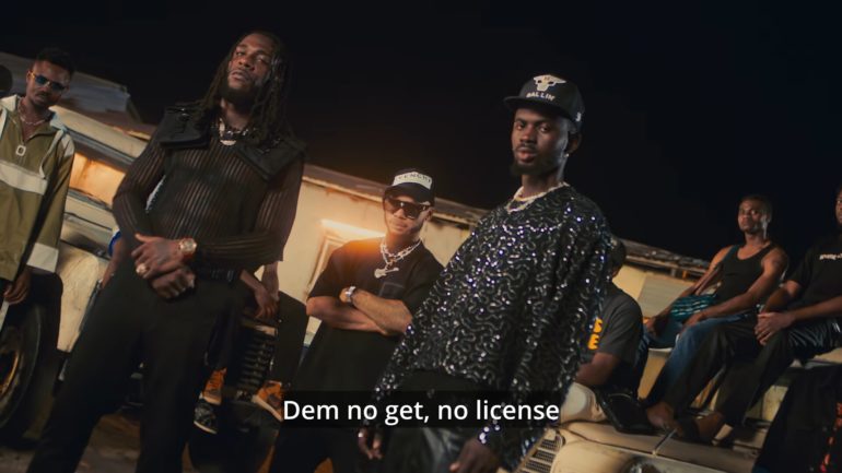 Black Sherif - Second Sermon (Remix) (Official Video) (feat. Burna Boy)