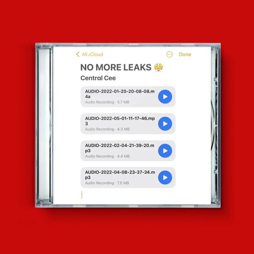 no more leaks central cee