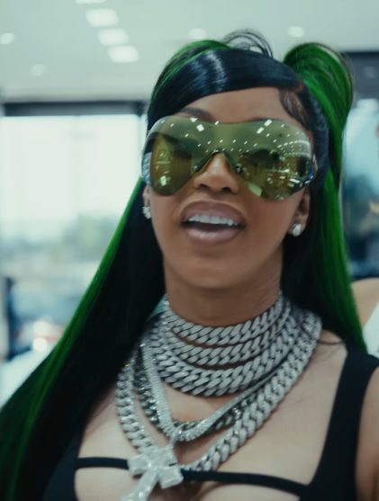 Cardi B Joins Latto for "Put It On Da Floor Again" Video