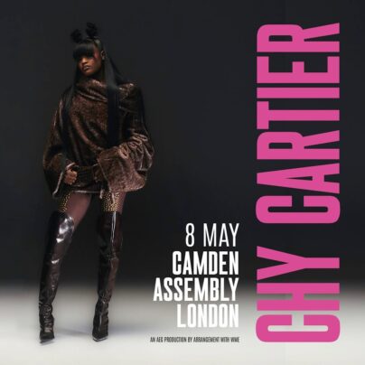 Chy Cartier Announces First London Show