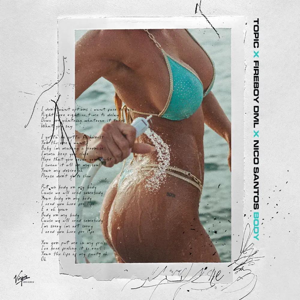Topic, Fireboy DML & Nico Santos Afro-House Hit Body